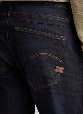 Calças Jeans G-Star Staq Escuro para Homem