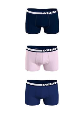 Pack 3 Cuecas Tommy Hilfiger Tronco Homem