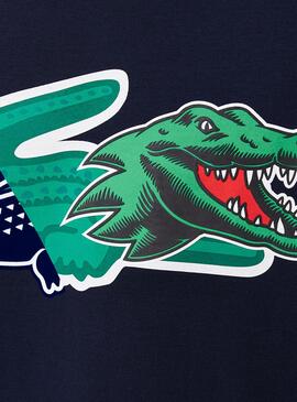 T-Shirt Lacoste Holiday Cocodrile para Homem