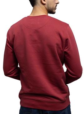 Sweat Klout Basica Bordeaux para Homem e Mulher