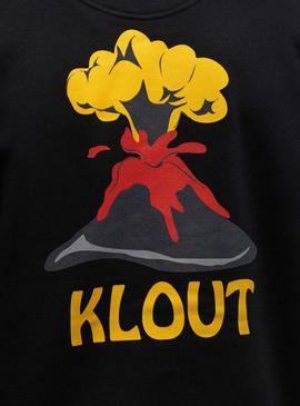 Sweat Klout Volcano Preto para Homem e Mulher