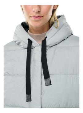 Casaca Ecoalf Noir Reversible para Mulher Cinza