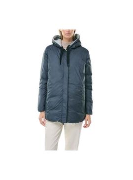 Casaca Ecoalf Noir Reversible para Mulher Cinza