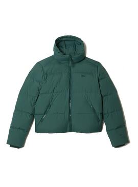 Casaca Jaqueta Lacoste Down para Mulher Verde