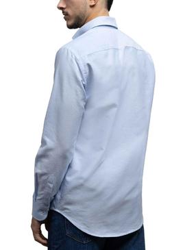 Camisa Klout Oxford Azul claro para Homem