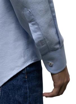 Camisa Klout Oxford Azul claro para Homem