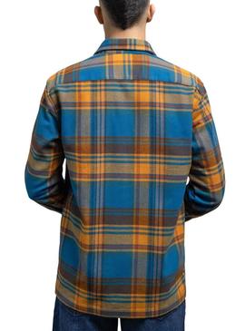 Overshirt Klout Highland Frames Homem Azul