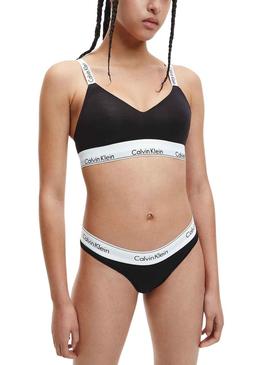 Soutien Calvin Klein Light Lined Mulher Preto