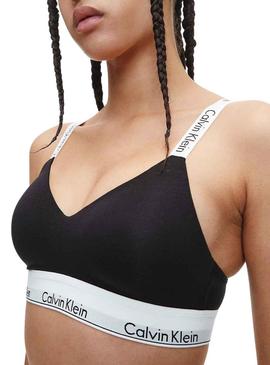 Soutien Calvin Klein Light Lined Mulher Preto