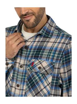 Overshirt El Pulpo Frames para Homem Azul