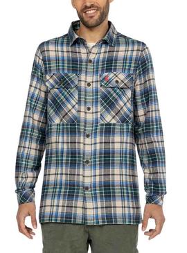 Overshirt El Pulpo Frames para Homem Azul