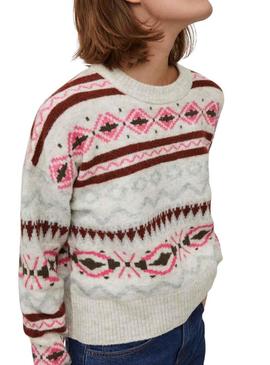 Camisola Vila Vicilia Jacquard para Mulher Multicolor