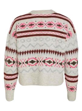 Camisola Vila Vicilia Jacquard para Mulher Multicolor