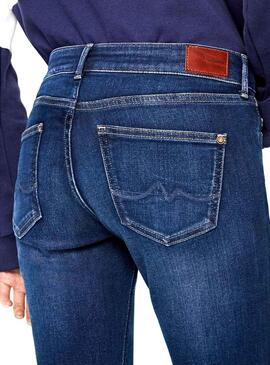 Jeans Pepe Jeans Pixie Azul Mulher