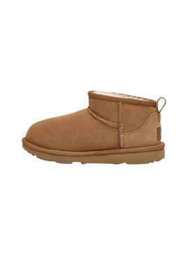 Botas Ugg Classic Ultra Mini para Menina Camel