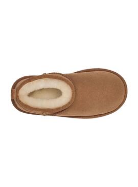 Botas Ugg Classic Ultra Mini para Menina Camel