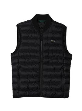 Colete Lacoste Blouson Acolchoado Preto Homem