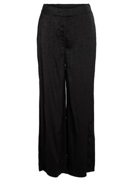 Calças Vila Vimiel Wide Preto para Mulher