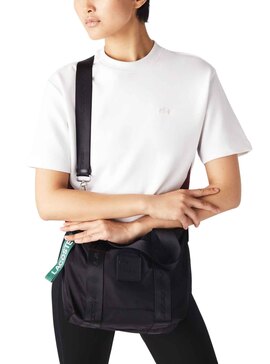 Bolsa Lacoste Tote Preto para Mulher