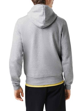 Sweat Lacoste SH9623 Cinza para Homem