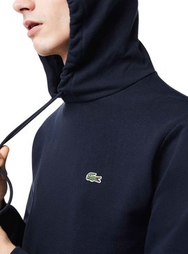 Sweat Lacoste Basic Hood Azul Marinho para Homem