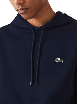 Sweat Lacoste Basic Hood Azul Marinho para Homem