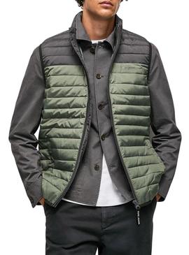 Colete Pepe Jeans Connel Gillet Lavado Verde