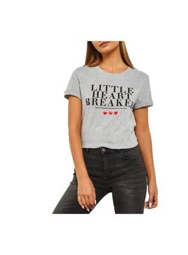 T-Shirt Only Ava Cinza