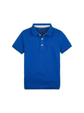 Pólo Tommy Hilfiger Azul Essencial Menino