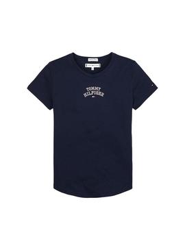 T-Shirt Tommy Hilfiger New Iorque Azul Marinho