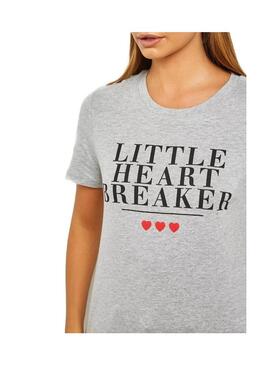 T-Shirt Only Ava Cinza