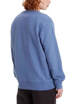 Sweat Levis New Original Azul para Homem