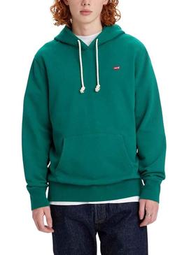 Sweat Levis Hoodie Verde para Homem