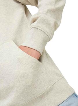 Sweat Jack and Jones Jestar Branco para Homem