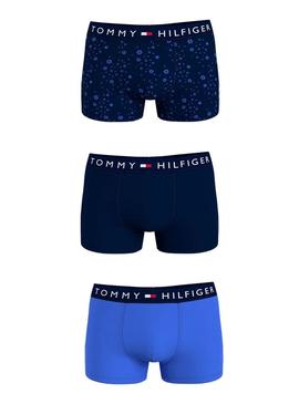 Pack Cuecas Tommy Jeans Baú Azul