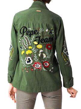 Jaqueta Pepe Jeans Adai Verde Mulher