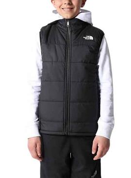 Colete The North Face Preto para Menina e Menino