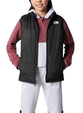 Colete The North Face Preto para Menina e Menino