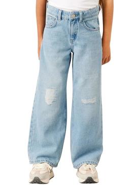 Pantalon Jeans Name It Rosa Wide para Menina