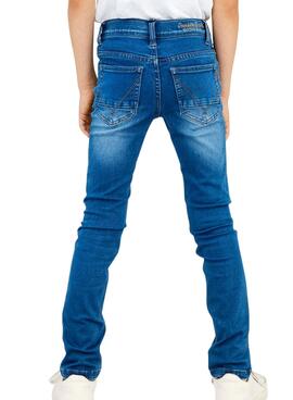 Pantalon Jeans Name It Theo Azul para Menino