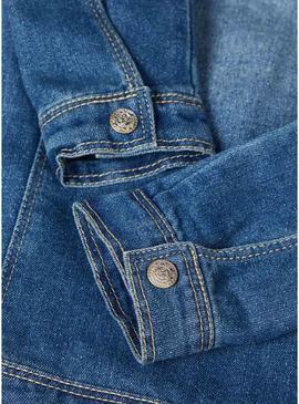 Casaca Name It Estrela Denim para Menina