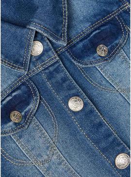 Casaca Name It Estrela Denim para Menina