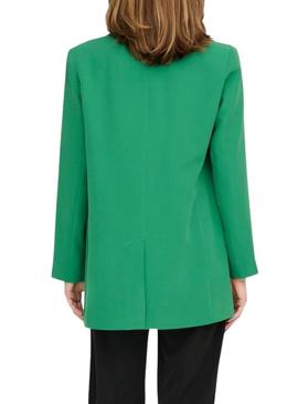 Blazer Only Lana Berry Overtamanho Verde para Mulher