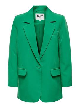 Blazer Only Lana Berry Overtamanho Verde para Mulher