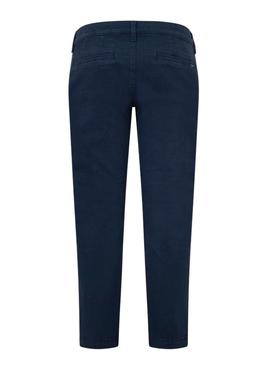 Pantalon Pepe Jeans Maura Azul Marinho para Mulher