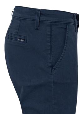Pantalon Pepe Jeans Maura Azul Marinho para Mulher