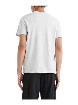 T-Shirt Tommy Jeans Essential Cinza para Homem