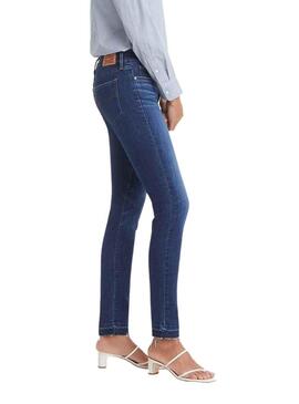 Pantalon Jeans Levis 311 Skinny Azul para Mulher