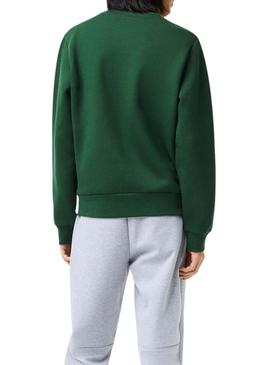 Sweat Lacoste Timeless Verde para Homem