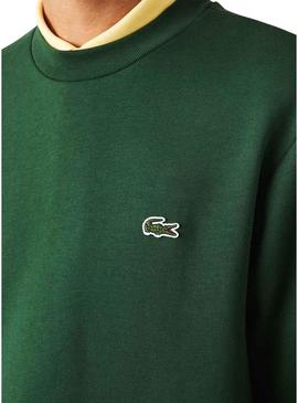 Sweat Lacoste Timeless Verde para Homem